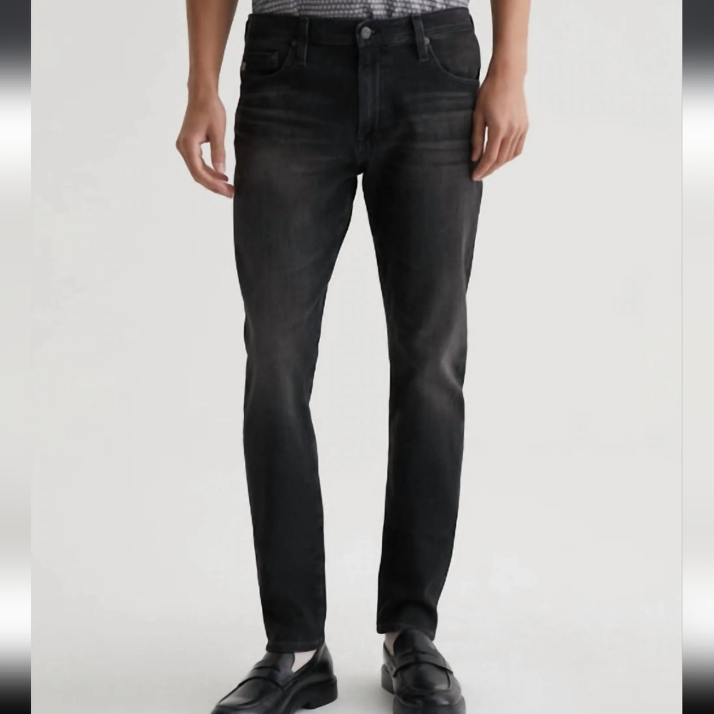 AG Adriano Goldschmeid | Men'sThe Dylan  Dark Gray‎ Slim Jeans, Size 32